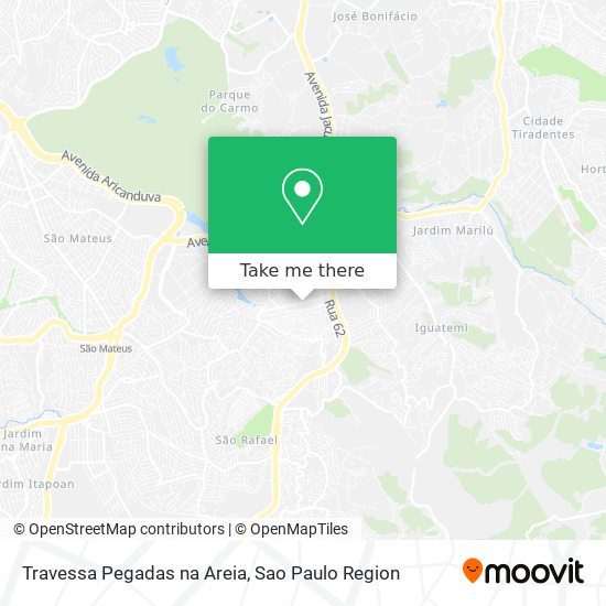 Travessa Pegadas na Areia map