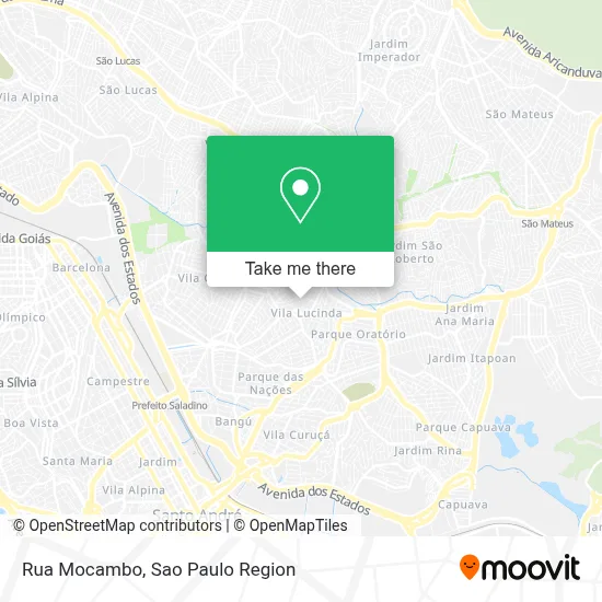 Rua Mocambo map