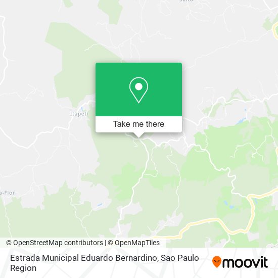 Estrada Municipal Eduardo Bernardino, Guararema-SP map