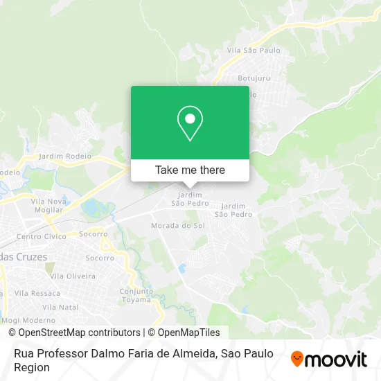 Rua Professor Dalmo Faria de Almeida map