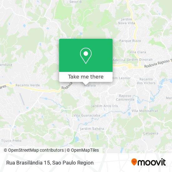 Rua Brasilândia 15 map