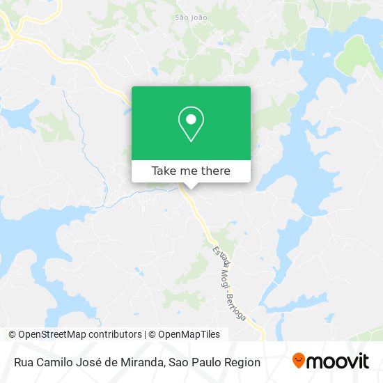 Rua Camilo José de Miranda map
