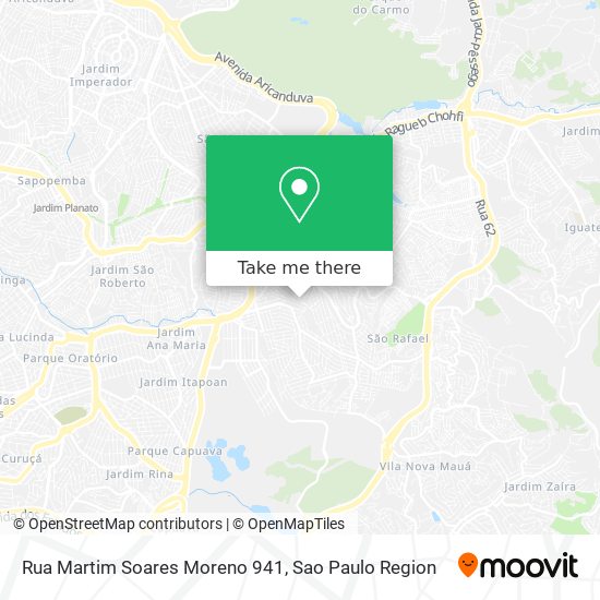 Rua Martim Soares Moreno 941 map