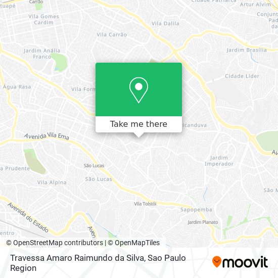 Travessa Amaro Raimundo da Silva map