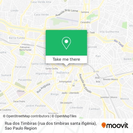 Rua dos Timbiras (rua dos timbiras santa ifigênia) map