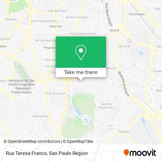 Rua Teresa Franco map
