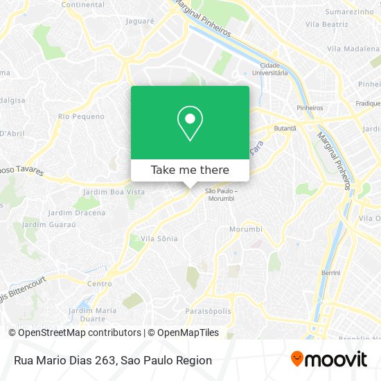 Rua Mario Dias 263 map