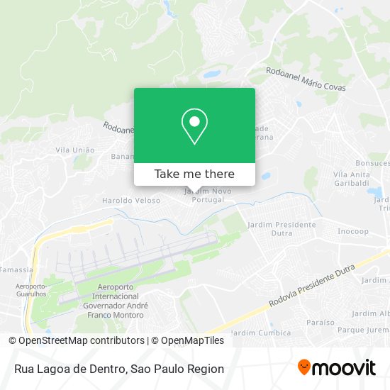 Rua Lagoa de Dentro map