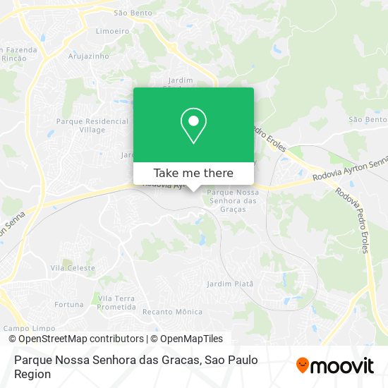 Parque Nossa Senhora das Gracas map