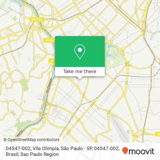 04547-002, Vila Olimpia, São Paulo - SP, 04547-002, Brasil map