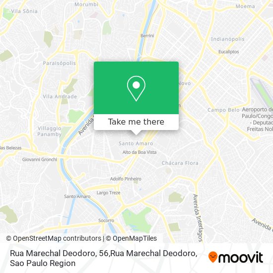 Rua Marechal Deodoro, 56,Rua Marechal Deodoro map