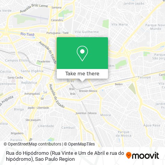 Rua do Hipódromo (Rua Vinte e Um de Abril e rua do hipódromo) map