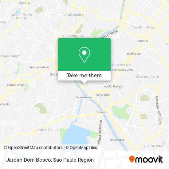 Jardim Dom Bosco map