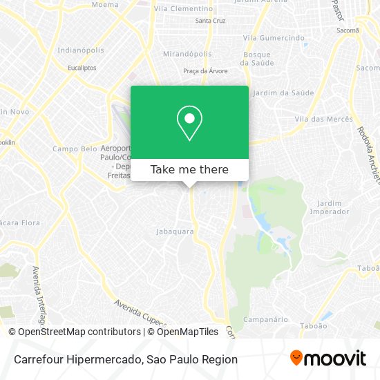 Carrefour Hipermercado map