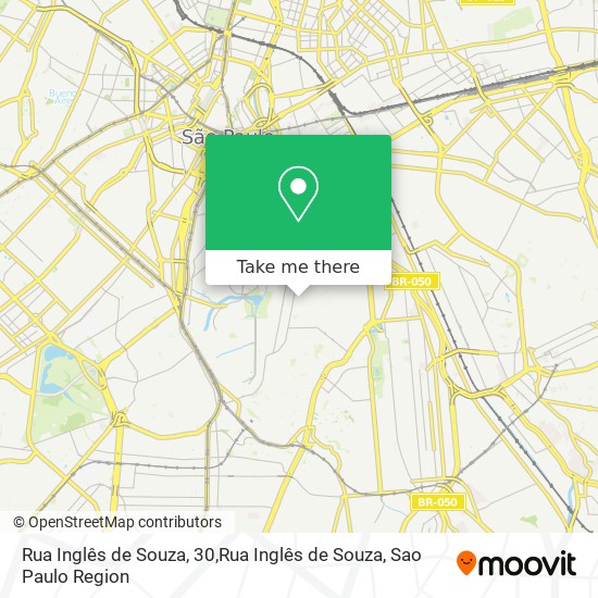 Mapa Rua Inglês de Souza, 30,Rua Inglês de Souza