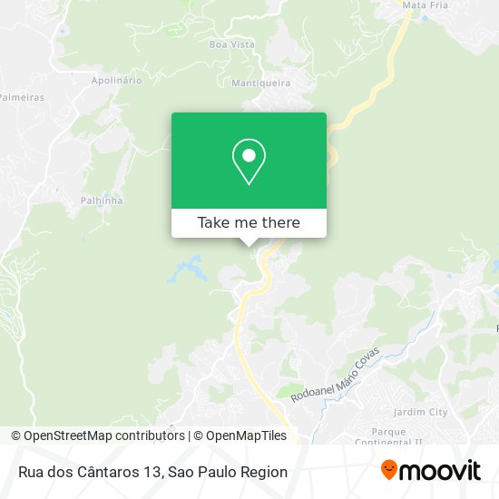 Rua dos Cântaros 13 map