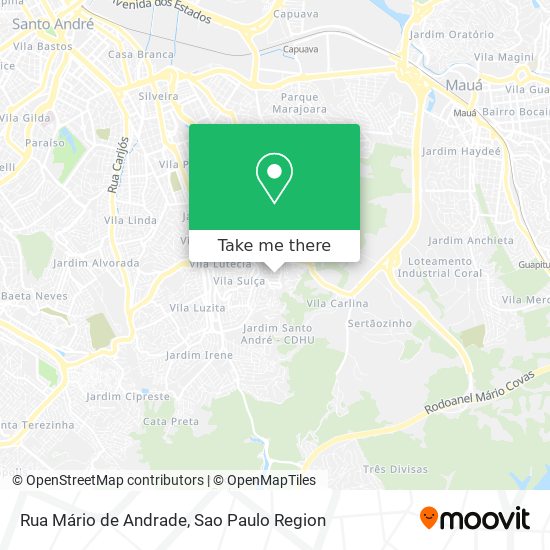 Rua Mário de Andrade map