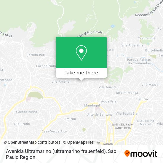Avenida Ultramarino (ultramarino frauenfeld) map