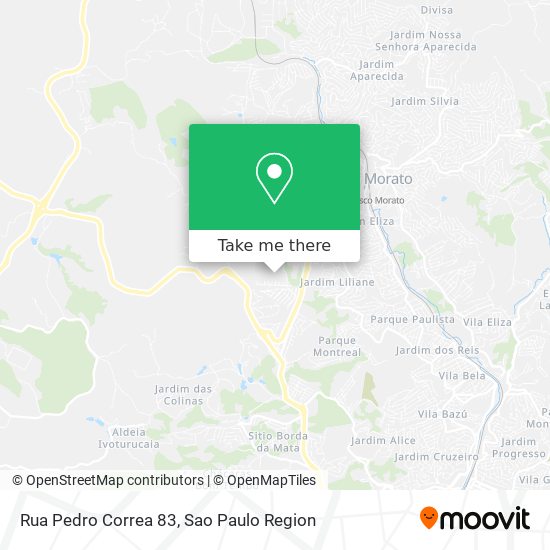 Mapa Rua Pedro Correa 83
