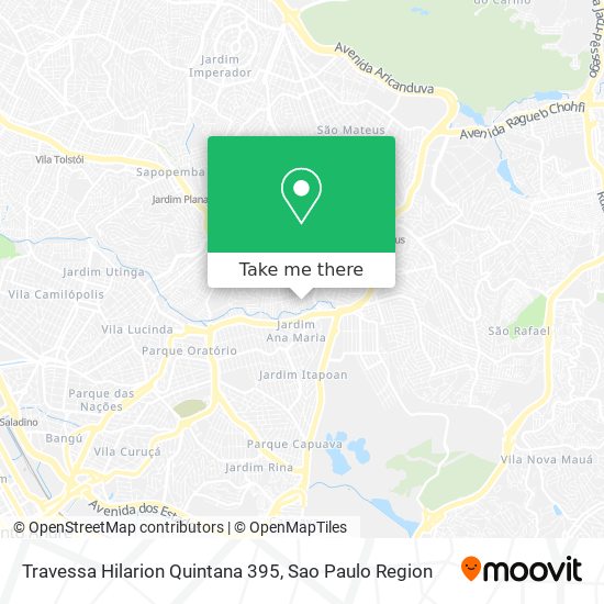 Travessa Hilarion Quintana 395 map