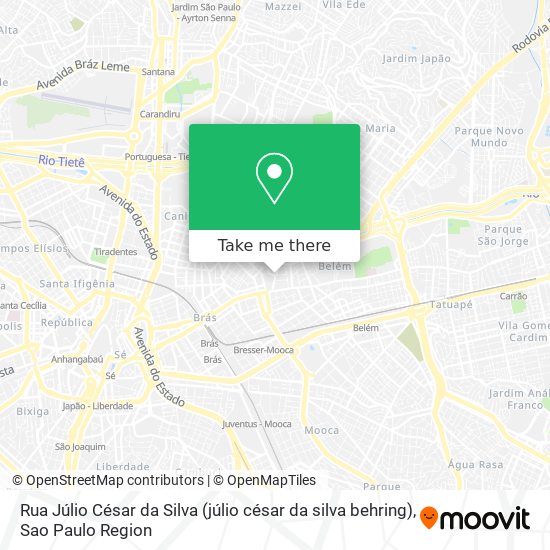 Rua Júlio César da Silva (júlio césar da silva behring) map