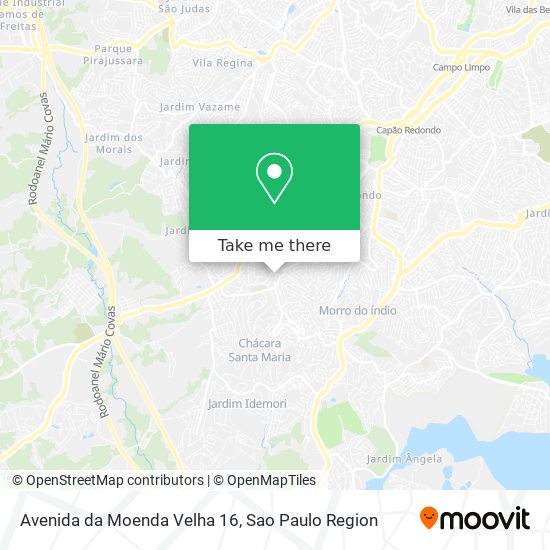 Avenida da Moenda Velha 16 map