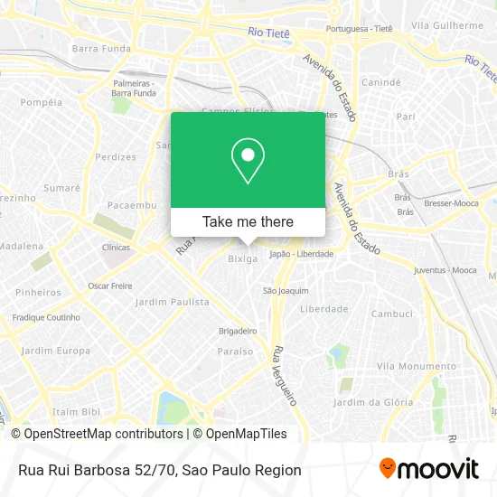 Rua Rui Barbosa 52/70 map