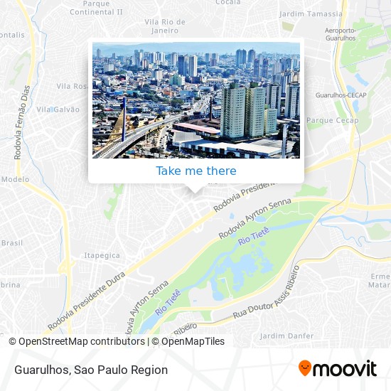 Mapa Guarulhos