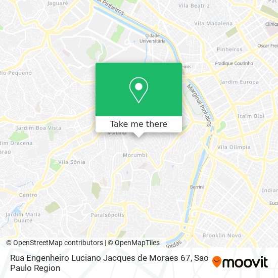 Rua Engenheiro Luciano Jacques de Moraes 67 map