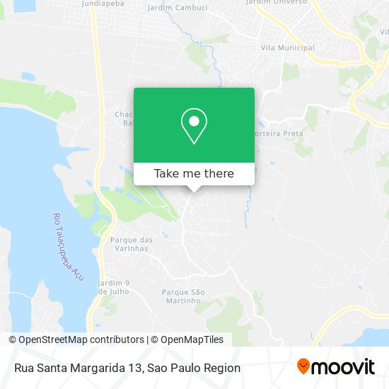 Rua Santa Margarida 13 map