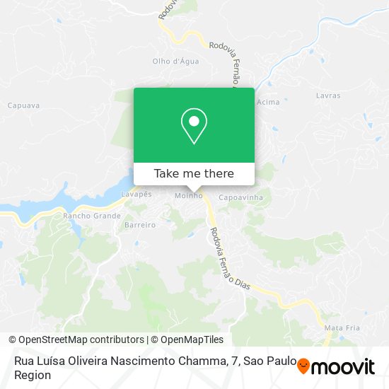 Rua Luísa Oliveira Nascimento Chamma, 7 map