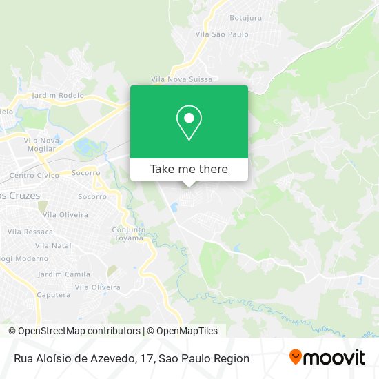 Mapa Rua Aloísio de Azevedo, 17