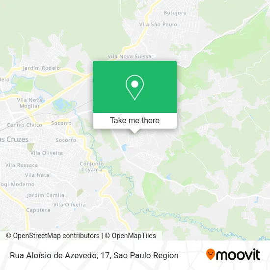 Rua Aloísio de Azevedo, 17 map