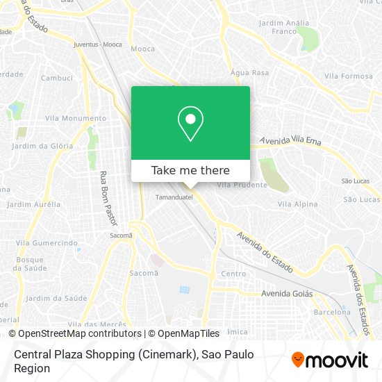 Central Plaza Shopping (Cinemark) map
