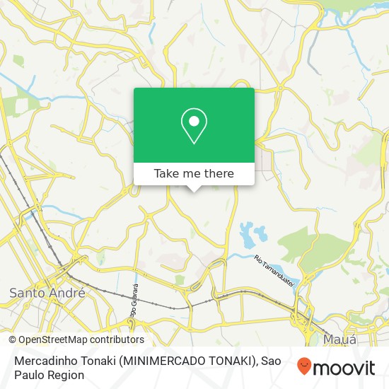 Mercadinho Tonaki (MINIMERCADO TONAKI) map