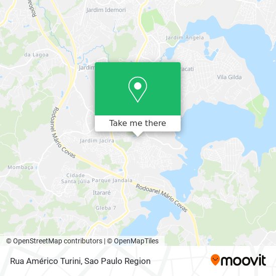 Rua Américo Turini map