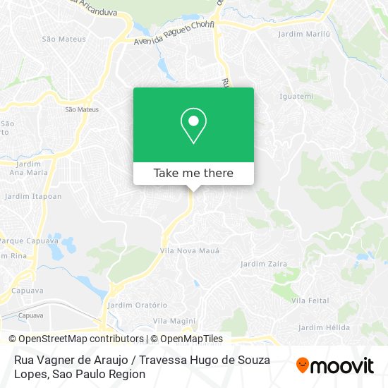 Rua Vagner de Araujo / Travessa Hugo de Souza Lopes map