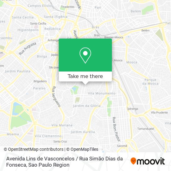 Avenida Lins de Vasconcelos / Rua Simão Dias da Fonseca map