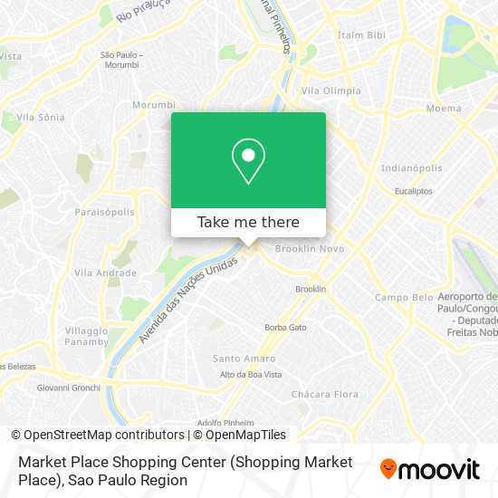 Mapa Market Place Shopping Center