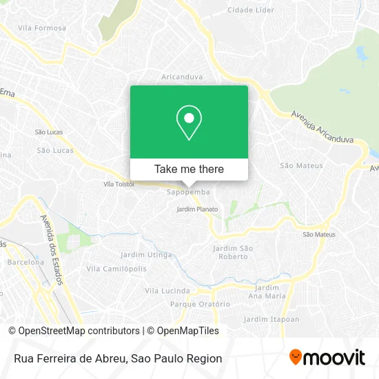 Rua Ferreira de Abreu map