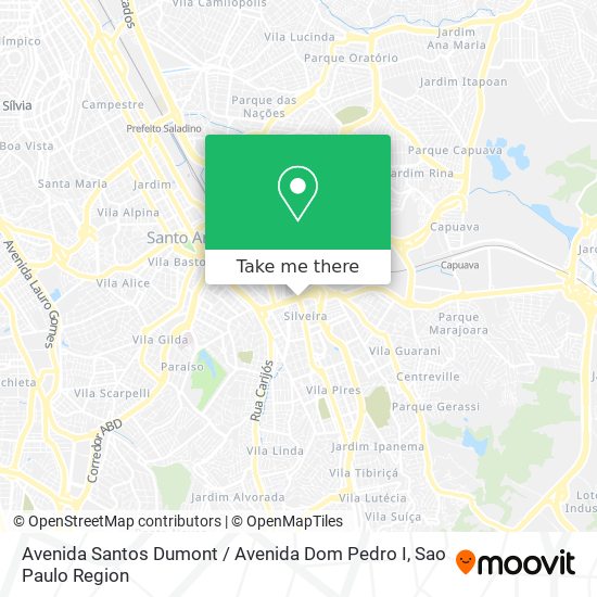 Avenida Santos Dumont / Avenida Dom Pedro I map