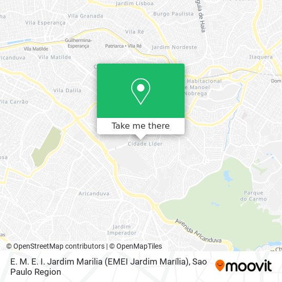 E. M. E. I. Jardim Marilia (EMEI Jardim Marília) map