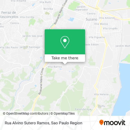 Rua Alvino Sutero Ramos map