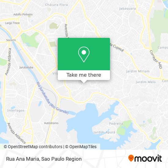 Rua Ana Maria map