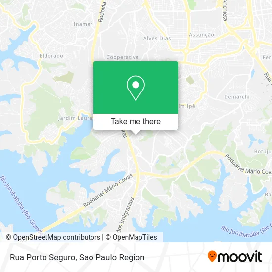 Rua Porto Seguro map