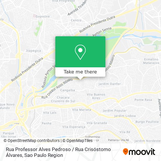 Rua Professor Alves Pedroso / Rua Crisóstomo Álvares map