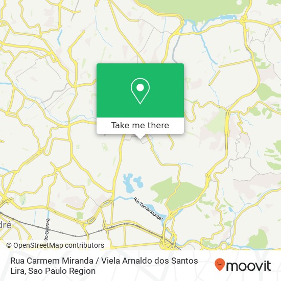 Rua Carmem Miranda / Viela Arnaldo dos Santos Lira map