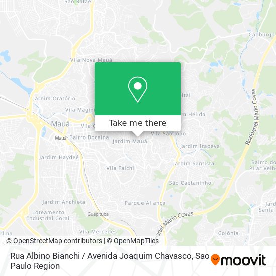 Rua Albino Bianchi / Avenida Joaquim Chavasco map