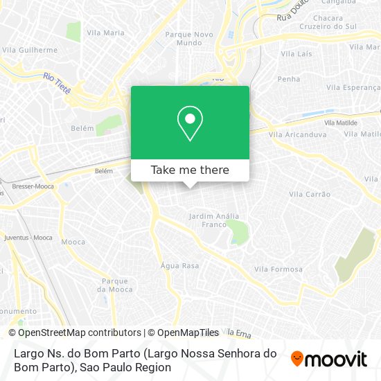 Largo Ns. do Bom Parto (Largo Nossa Senhora do Bom Parto) map