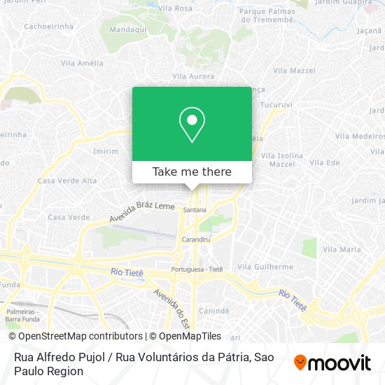 Rua Alfredo Pujol / Rua Voluntários da Pátria map